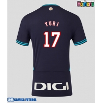 Camisa de Futebol Athletic Bilbao Yuri Berchiche #17 Equipamento Secundário 2025-26 Manga Curta